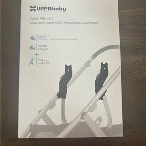 NIB Uppababy vista upper stroller adapters